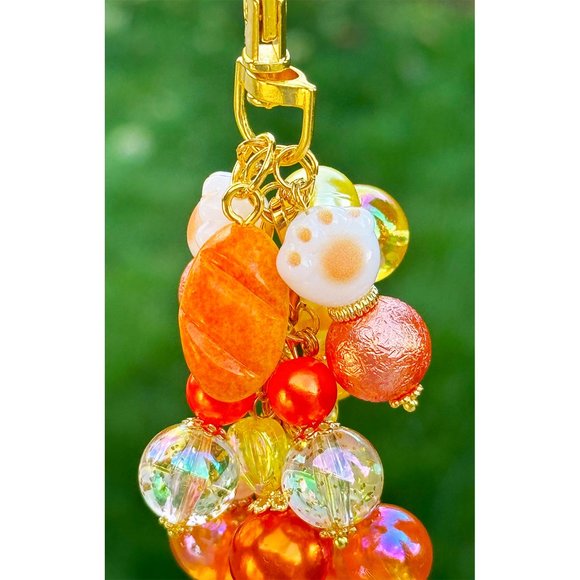 Amuse Maneki Neko Kitty Bread Pan Squishy Keychain Purse Bag Charm - Picture 6 of 7